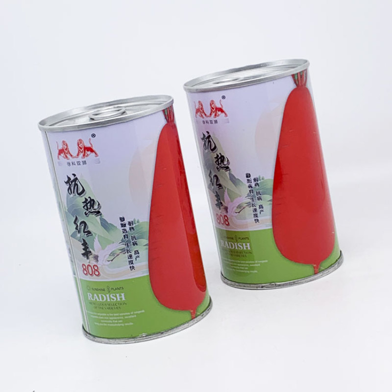 抗热红丰808红皮白肉萝卜种子耐热不糠心夏秋萝卜种50克