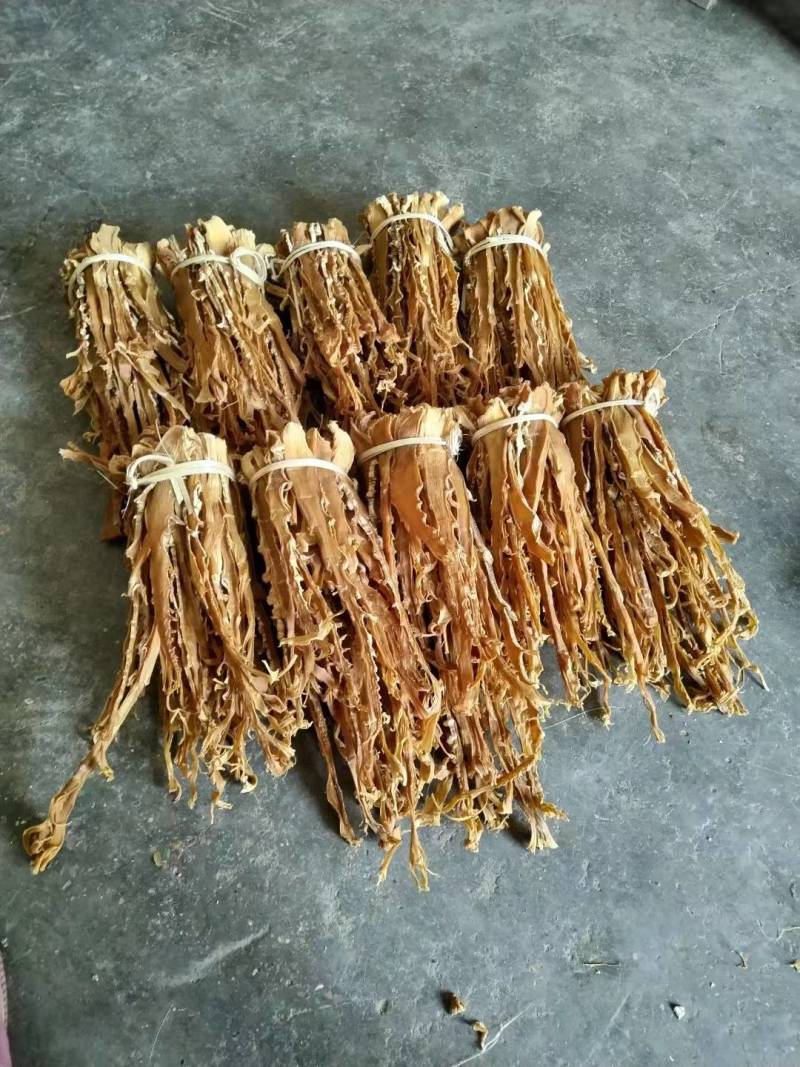 黄笋干农村嗮干黄笋黄笋干