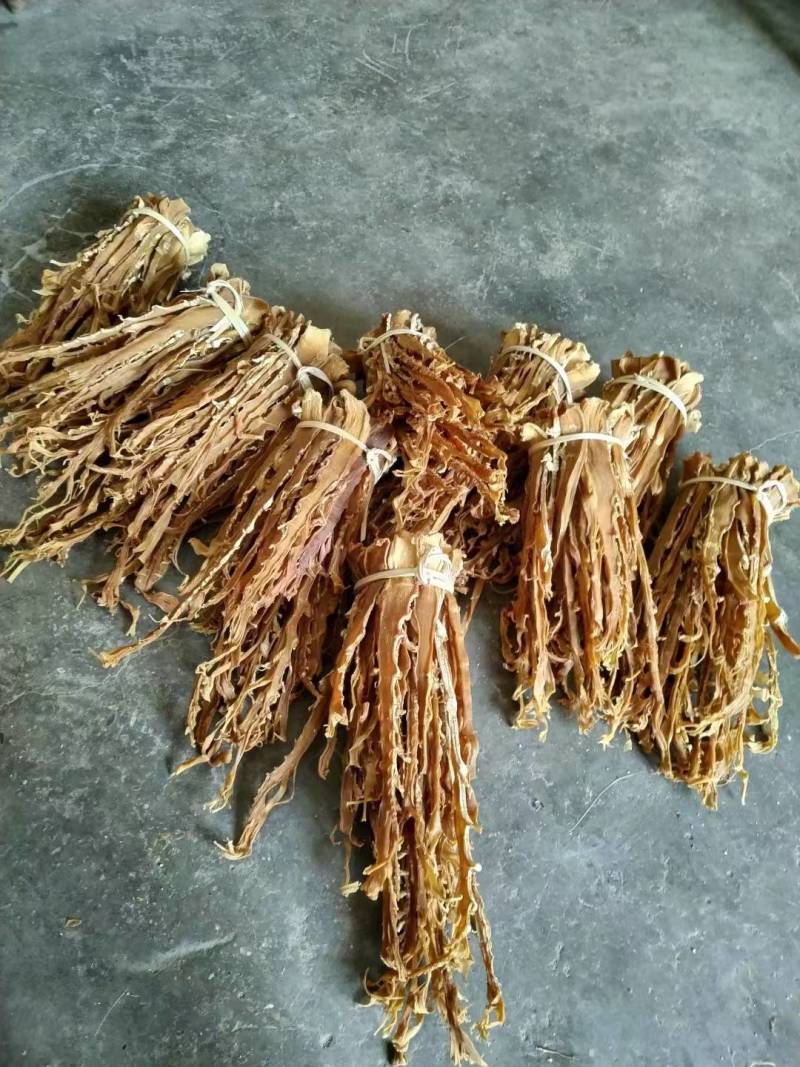 黄笋干农村嗮干黄笋黄笋干