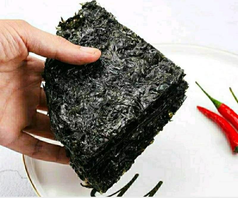 紫菜头水无沙免洗紫菜无盐淡干高泡发凉拌煲汤营养美味