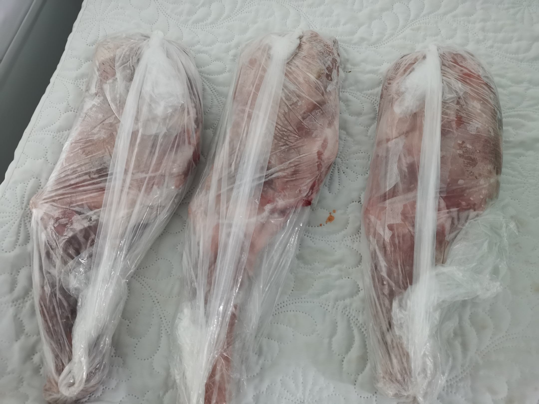 冬瓜与羊肉切块摆盘