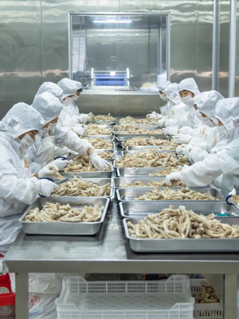 新鲜无骨鸡爪子手工脱骨鸡爪去骨凤爪生鸡爪子生鲜鸡脚批发9