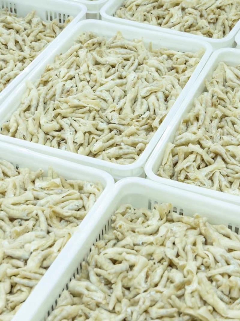 新鲜无骨鸡爪子手工脱骨鸡爪去骨凤爪生鸡爪子生鲜鸡脚批发9