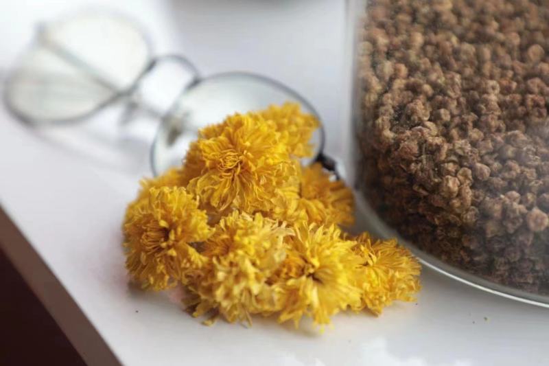 云台冰菊河南焦作怀菊正品正宗特级怀菊花怀庆府菊野生露菊