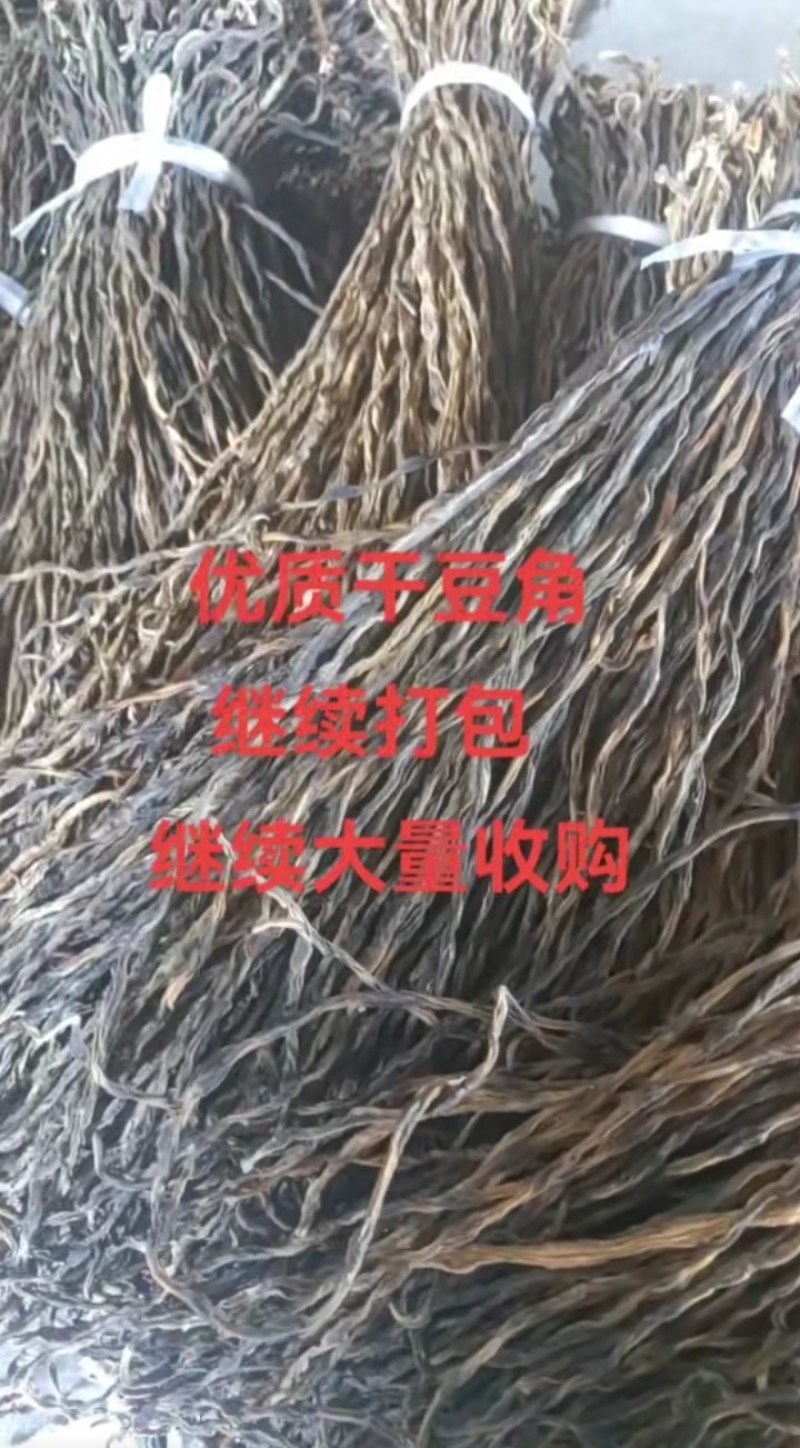 精品干豇豆，条长，新鲜，太阳晒干货，货量大，颜色好货真价