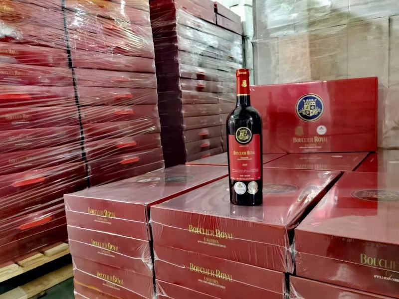批发零售法国原瓶原装进口AOC礼盒装红酒葡萄酒