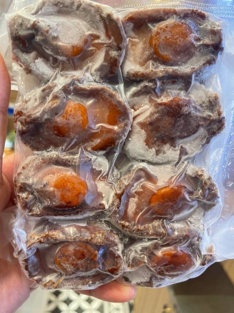 鲍鱼红烧鲍汁即食鲍鱼热菜预制菜加热即食一盒8只装