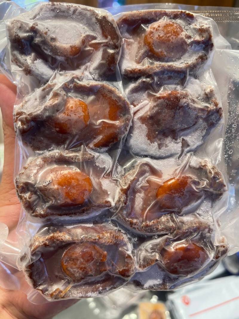 鲍鱼红烧鲍汁即食鲍鱼热菜预制菜加热即食一盒8只装