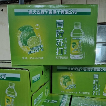 苏打水青柠苏打口感清爽解腻好喝0负担招商