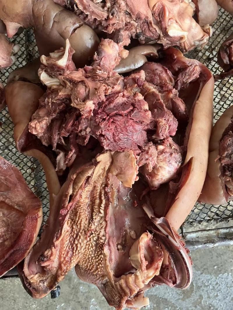国产纯干公牛五香熟牛头肉单个独立真空包装精修无油