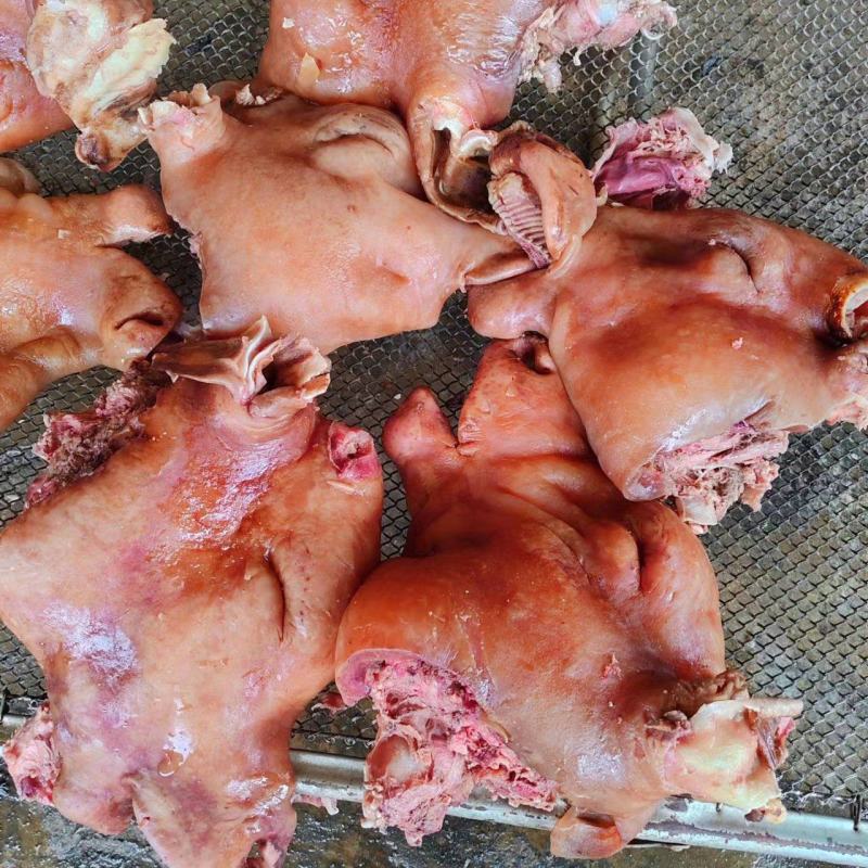 国产纯干公牛五香熟牛头肉单个独立真空包装精修无油