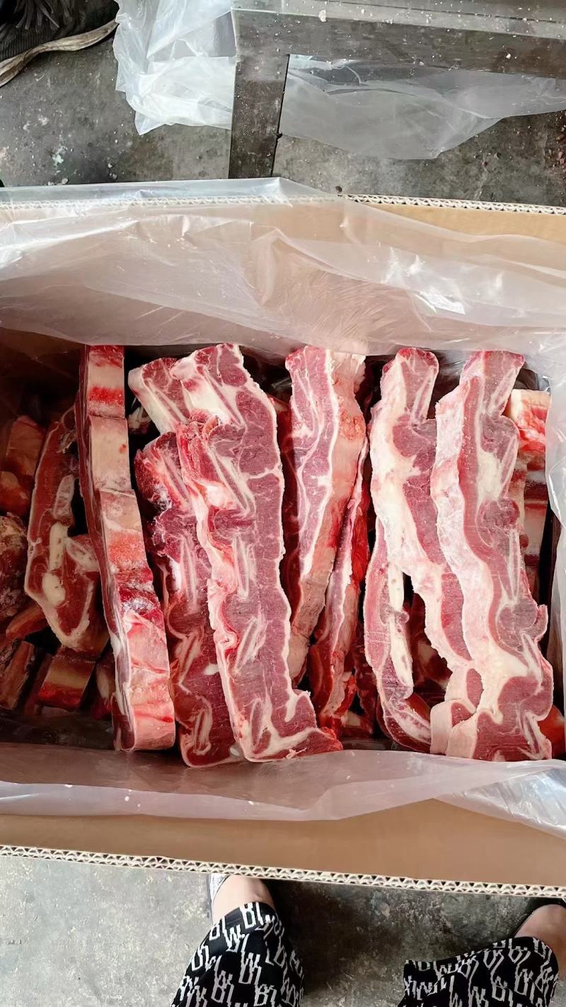 纯干满肉瘦牛排4+5肋瘦度高厂家直销对接批发价格优惠