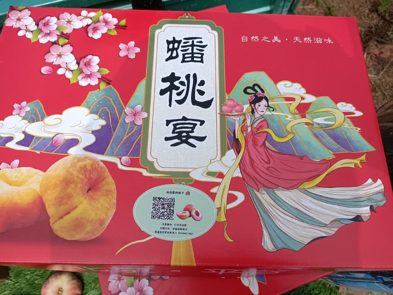 【一件代发】北京平谷红蟠桃，自家基地新鲜采摘，对接电商！