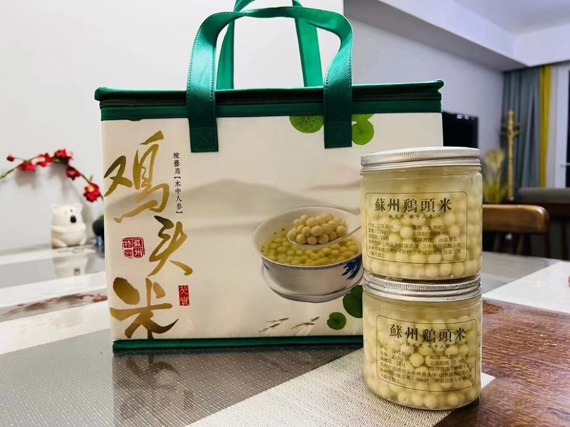 苏州本地鸡头米新鲜上市，价格优惠