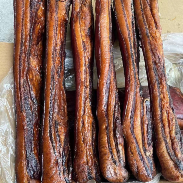 烟熏腊五花腊肉(腊肉香肠源头工厂,一手货源量大从优)