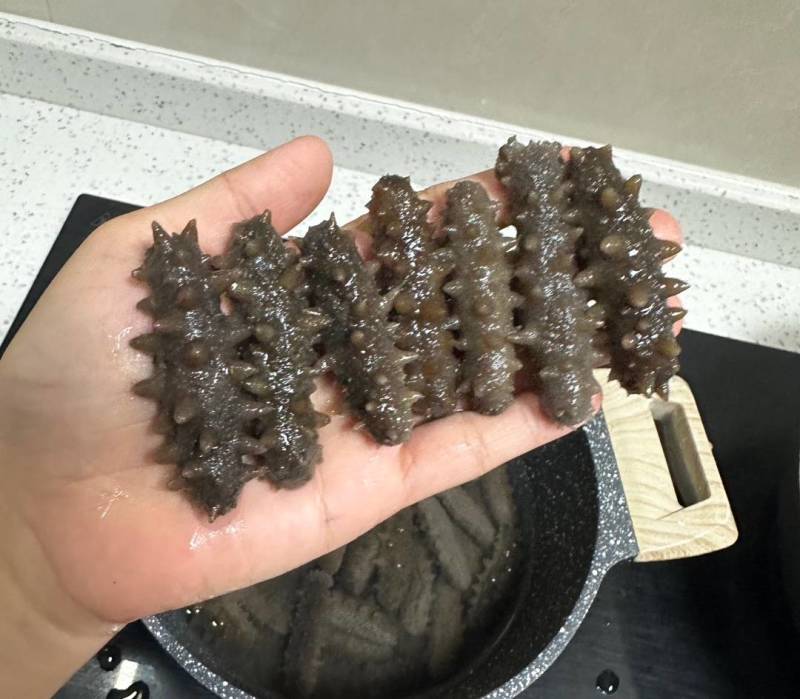 纯淡干小刺参的海参辽参发头好价格优惠