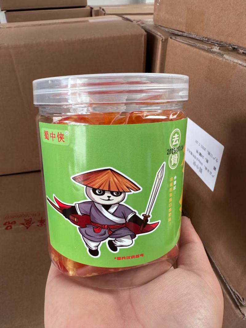 蜀大侠柠檬无骨鸡爪跑江湖地摊开袋即食源头厂家