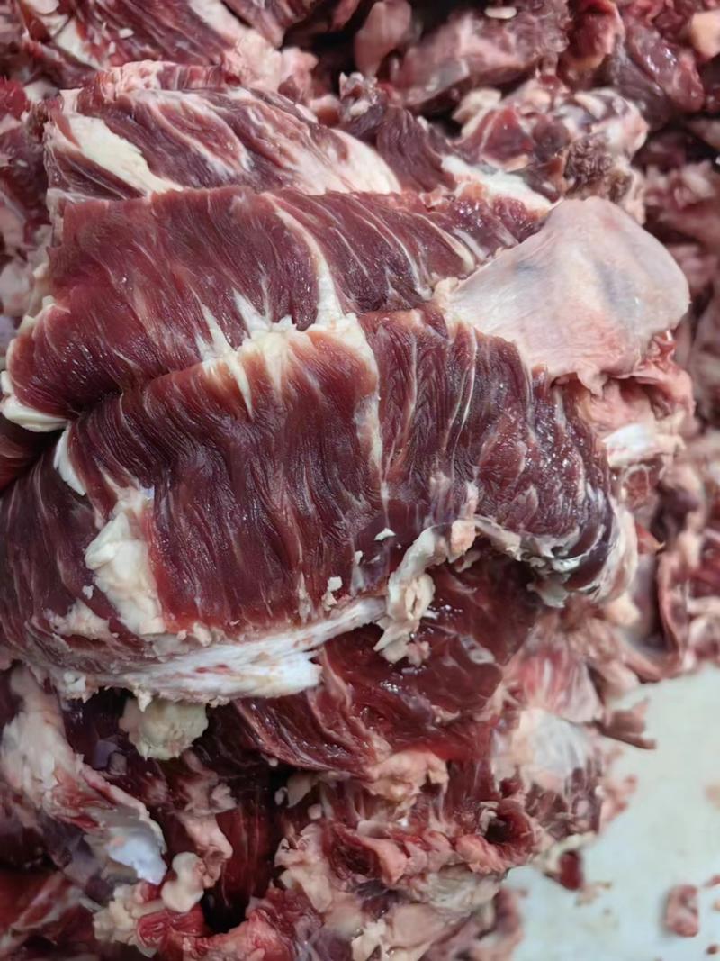 纯干牛碎肉精品货厂家批发对接全国市场可视频看货