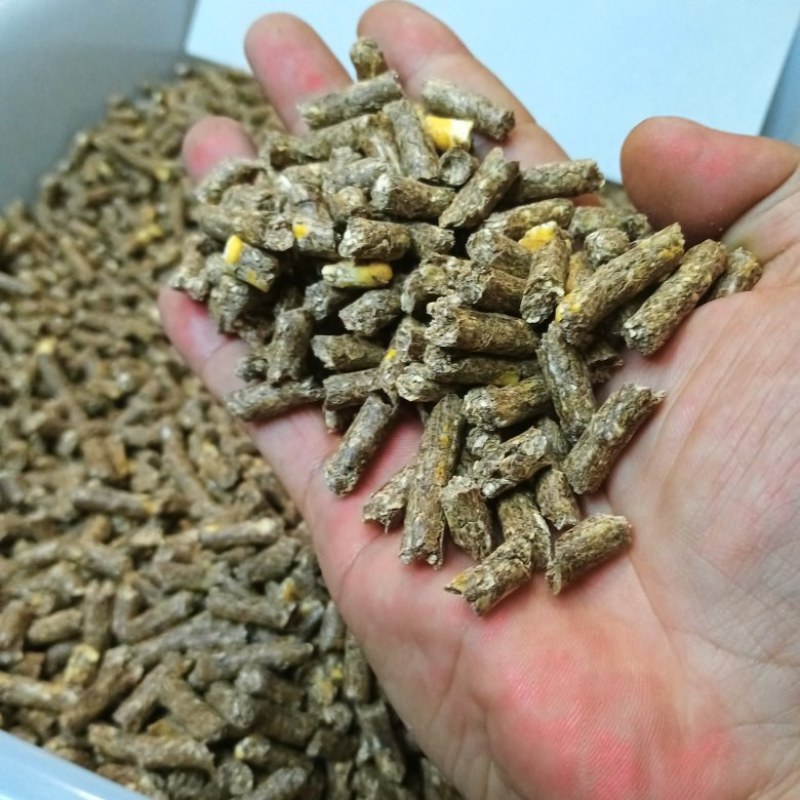 玉米次粉麸皮熟化颗粒高蛋白高营养适合鸡鸭鹅牛羊猪等