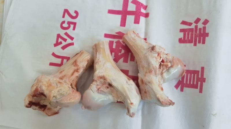 纯圆牛腿骨，牛棒骨，加工品