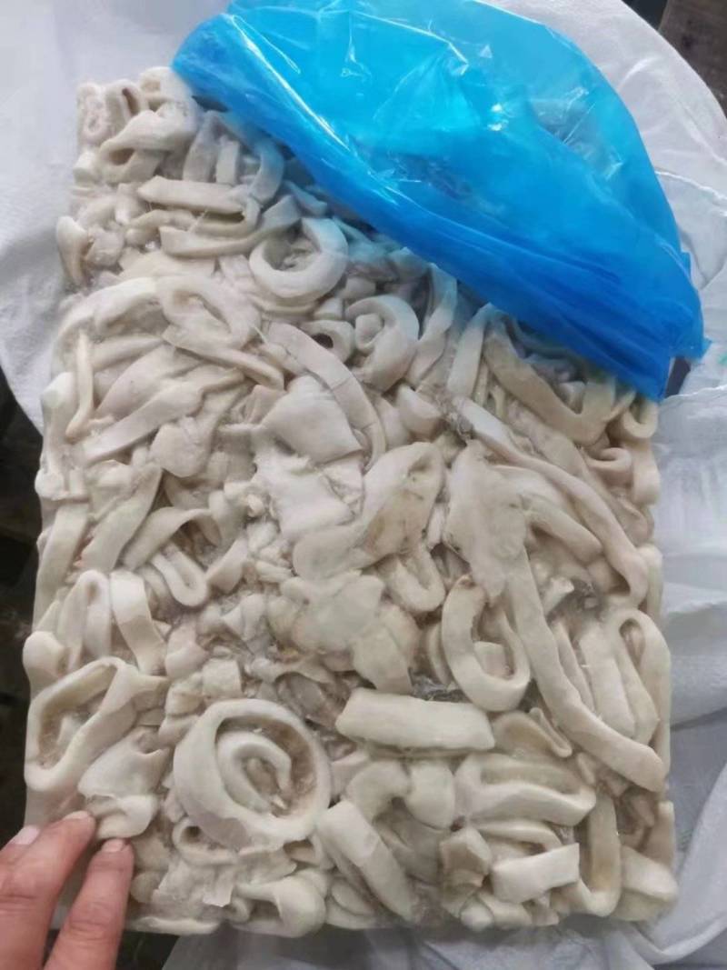 秘鲁鱿鱼残圈边角料