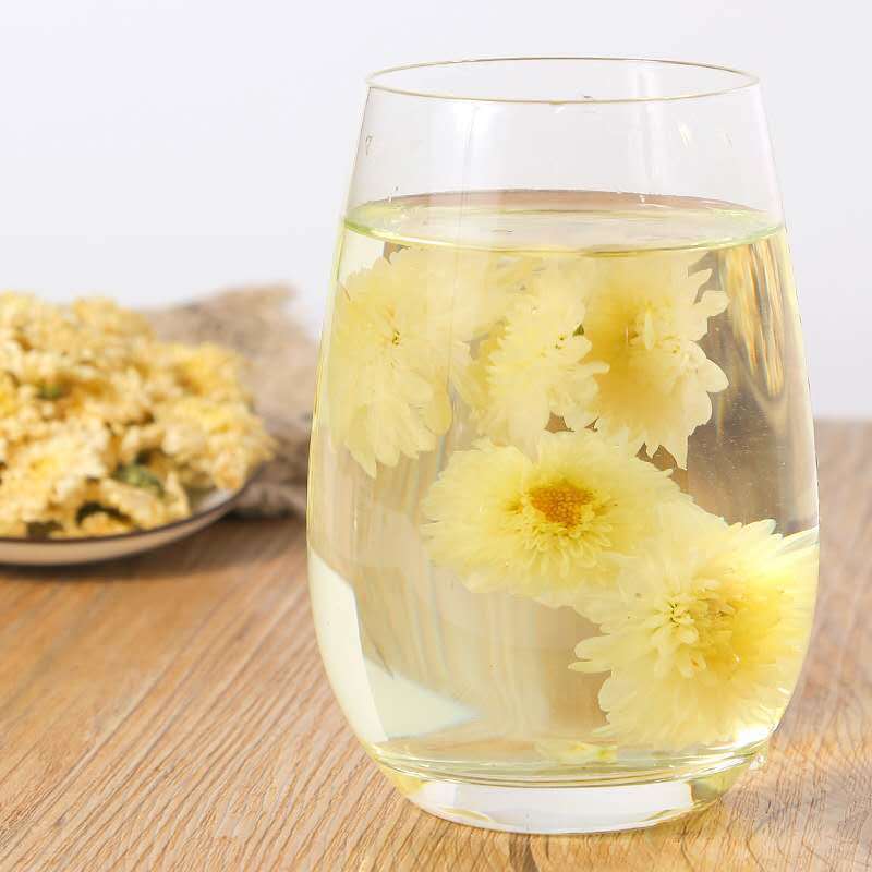白菊花茶500黄山贡菊花菊花茶散装去特级正品泡水非胎菊