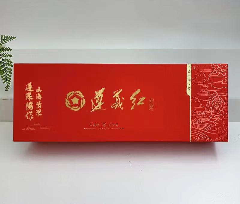 遵义红一级贵州高山红茶蜜韵花香条装礼盒120克*2条装