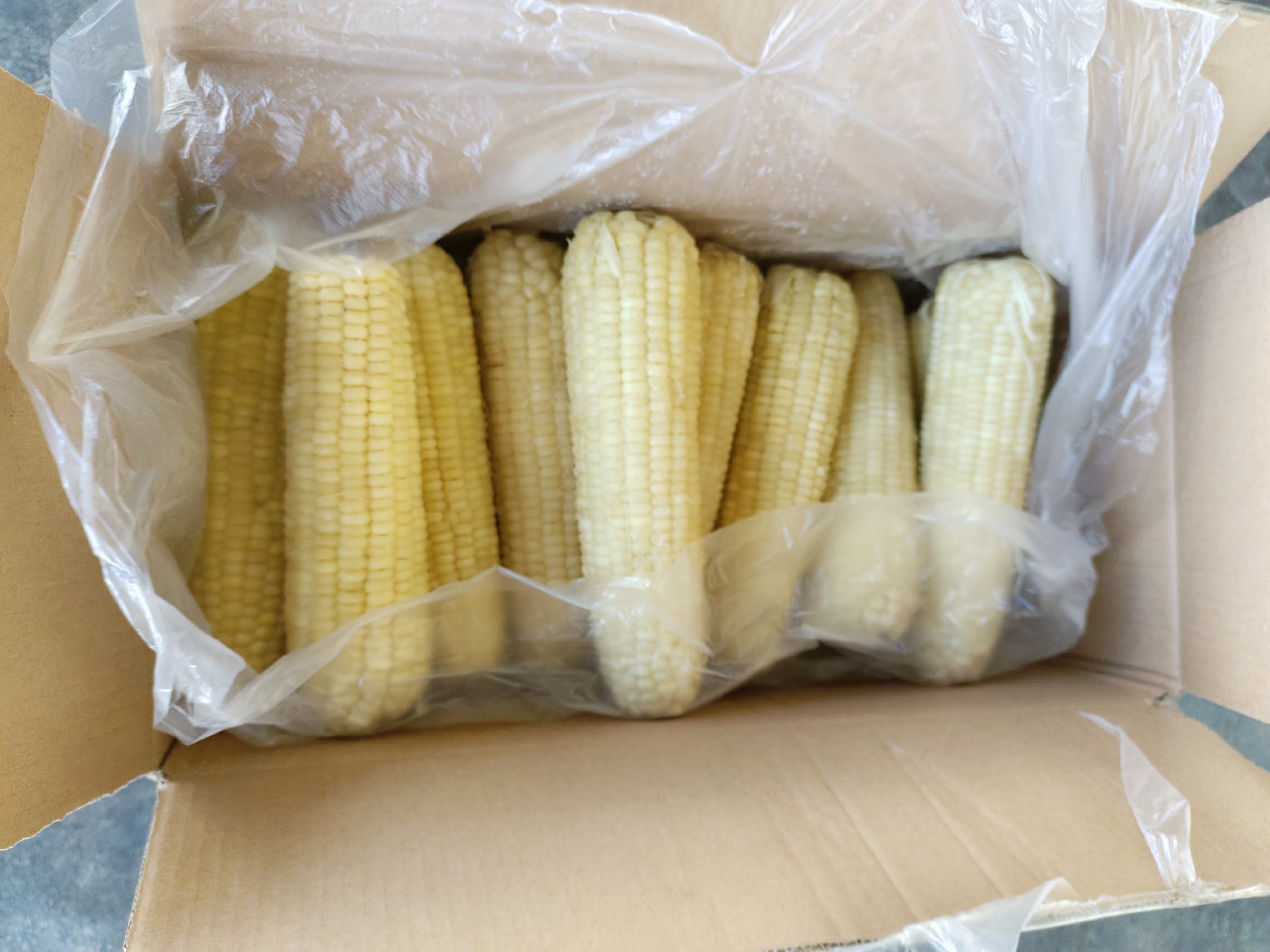 水果玉米产品包装示意图