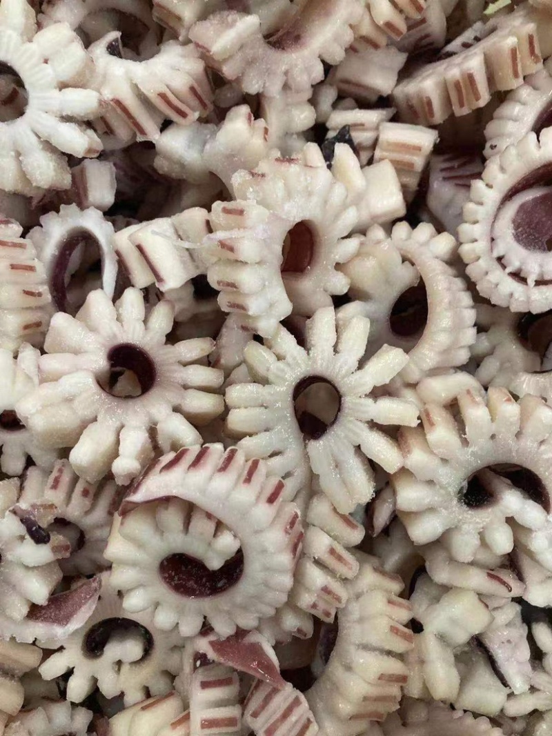 齿轮花精品鱿鱼齿轮花脆脆卷鱿鱼圈厂家发货可做出口