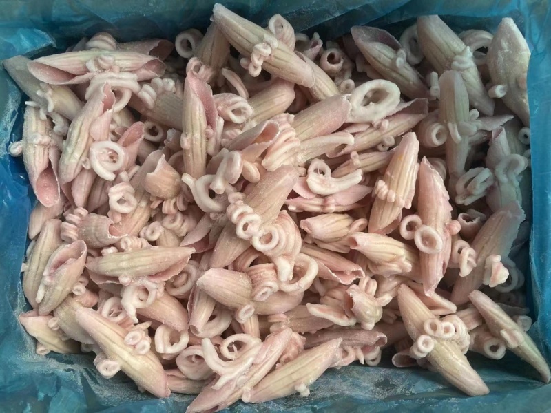牛角花鱿鱼卷市场销售火锅烧烤食堂现货供应全国发货