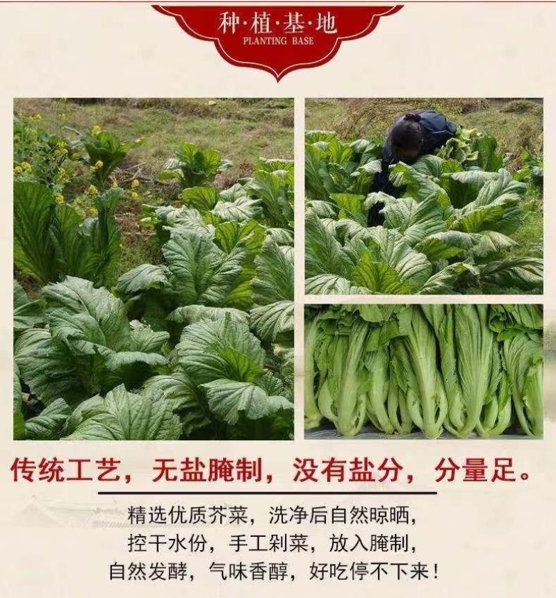 广宁芥菜干煲汤煲粥好味道农户自种自摘自晒有需详谈
