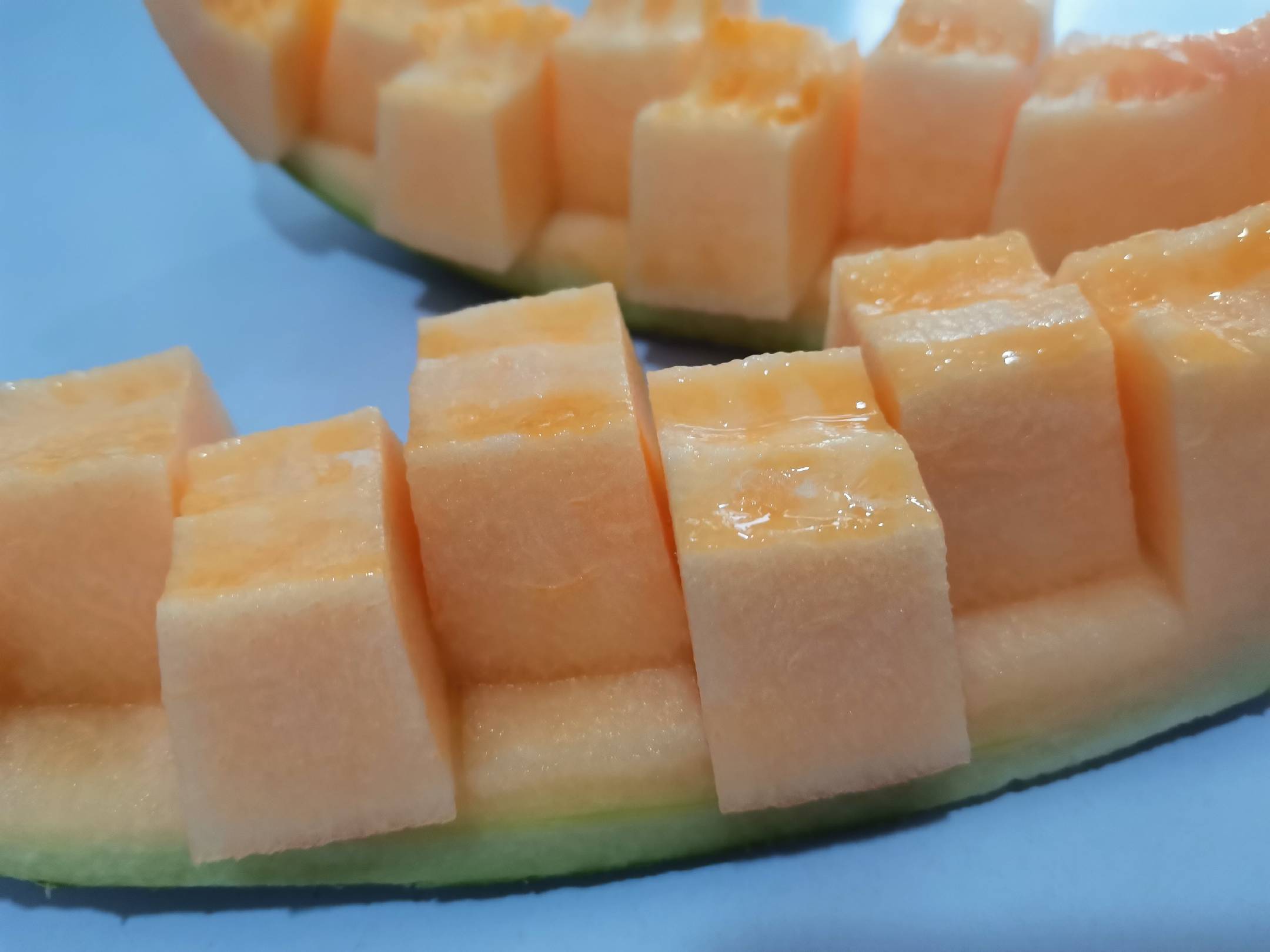 哈密瓜与酸奶搭配图