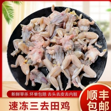 湖北稻田养殖青蛙肉，液氮锁鲜蛙肉非牛蛙，顺丰发货