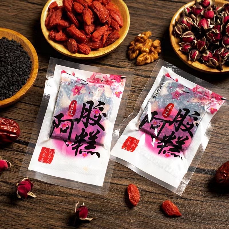 东阿特产山东阿胶糕即食手工阿胶糕500克礼盒装