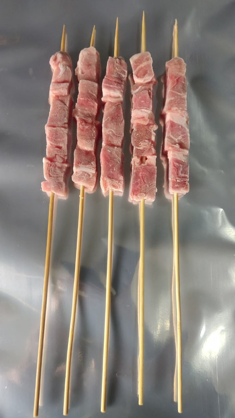 手工羊排肉串，高端食材，缩水率低，口感好，