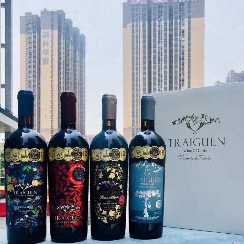 智利进口春夏秋冬礼盒套装家族限量珍藏级高品质节假日送礼