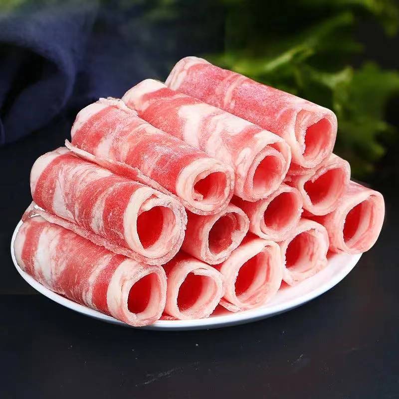 精品羊肉卷工厂直供，承接各种订单，提供各种资质