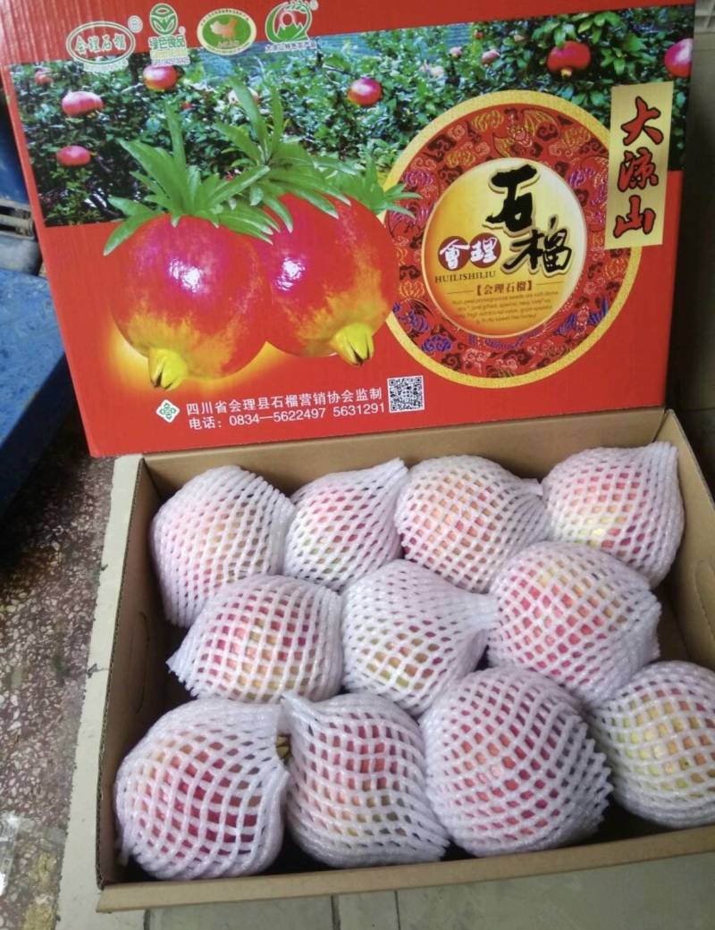 石榴会理石榴产区直发实力代办发货全国