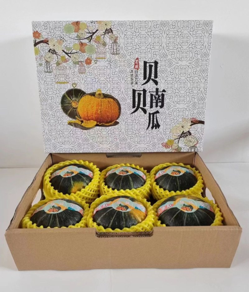 南方贝贝南瓜礼盒装，支持定制，送礼，各种规格