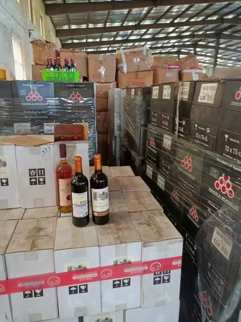 西班牙、以色列、法国原瓶进口葡萄酒几百箱入库！