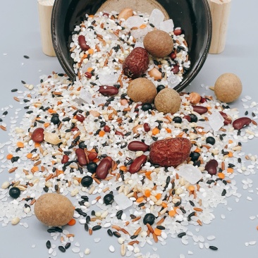 梦思香品牌杂粮粥陈皮绿豆粥精品八宝粥紫薯糯米粥25斤/袋