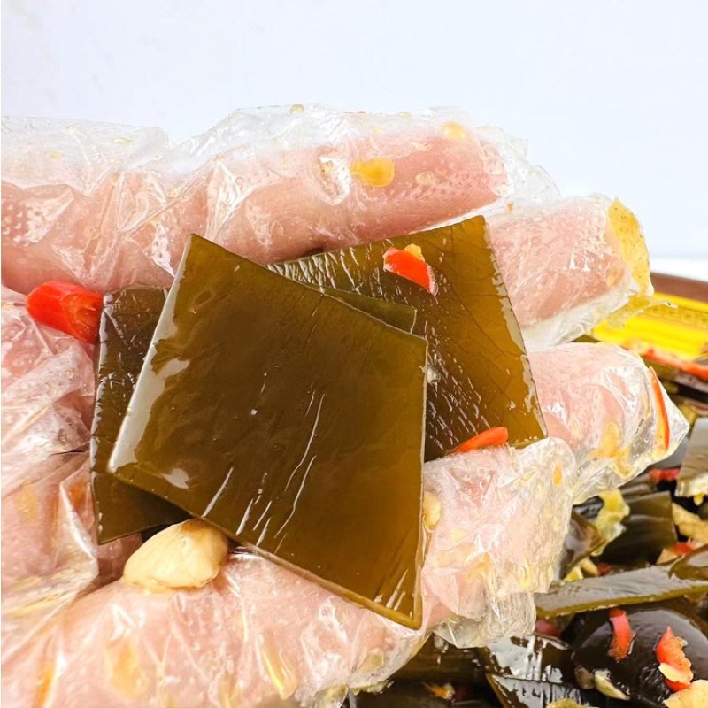 泡椒海带批发，一袋起发三袋包邮全国发货送货上门，