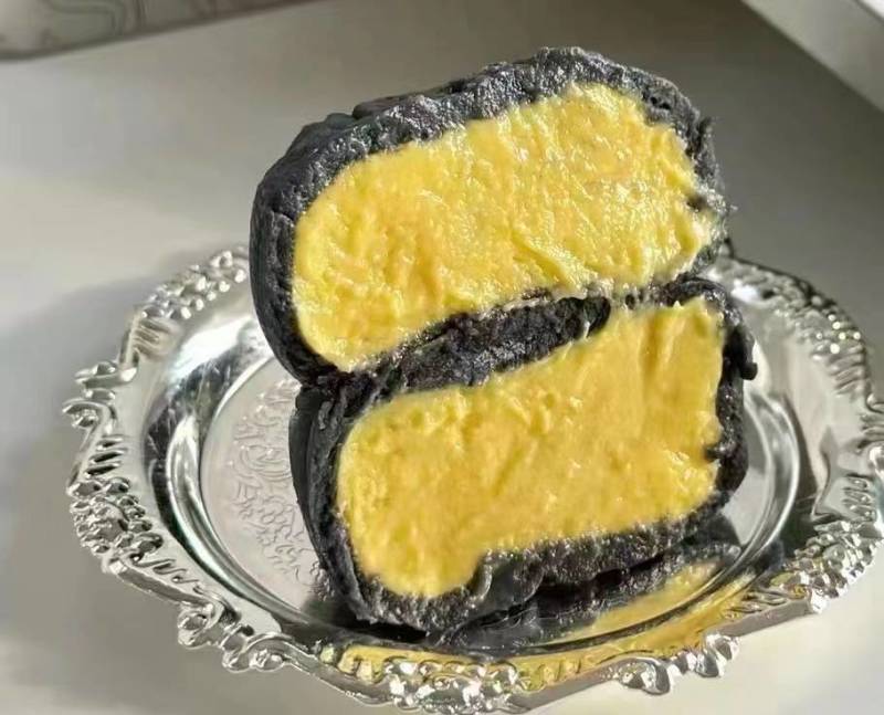 榴莲冰皮月饼