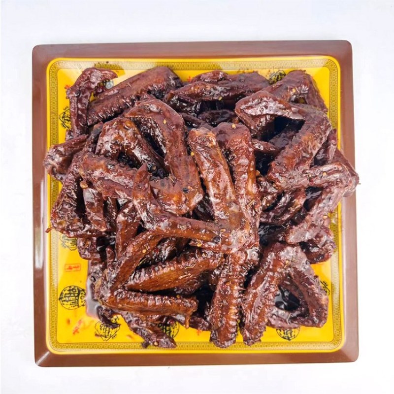 麻辣鸭翅批发，一袋起发三袋包邮全国发货送货上门