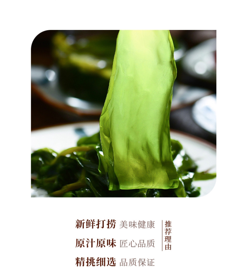 免泡洗速冻霞浦海带头水速冻海带苗同款火锅食材嫩苗夏日凉拌