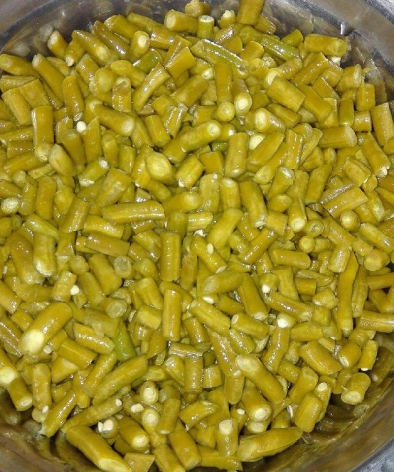 湖北农产品，泡缸豆，酸豆角，大量上市，