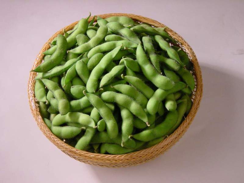 新鲜毛豆