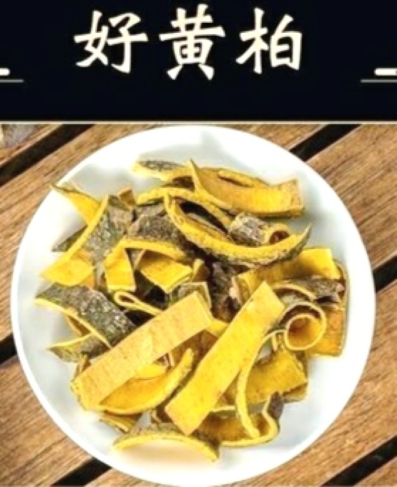 黄柏道地中药材川黄柏现釆现晒干净无杂泡茶泡水包邮