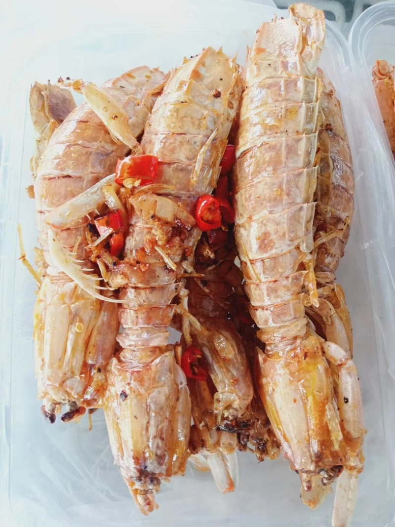 熟食皮皮虾价格优惠一手货源壳薄肉多只只肥美