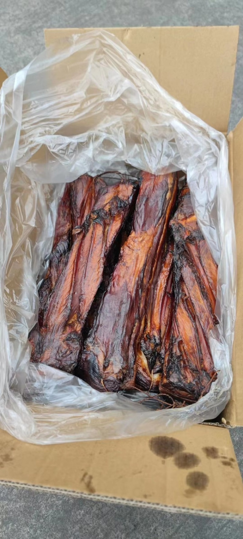 烟熏去骨五花腊肉（腊肉香肠源头工厂，一手货源量大从优）